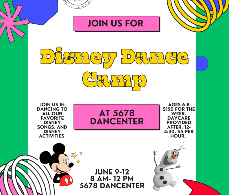 Register to these Fun Dance Camps!